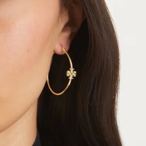 Nwot Tory Burch Eleanor Hoop Earring